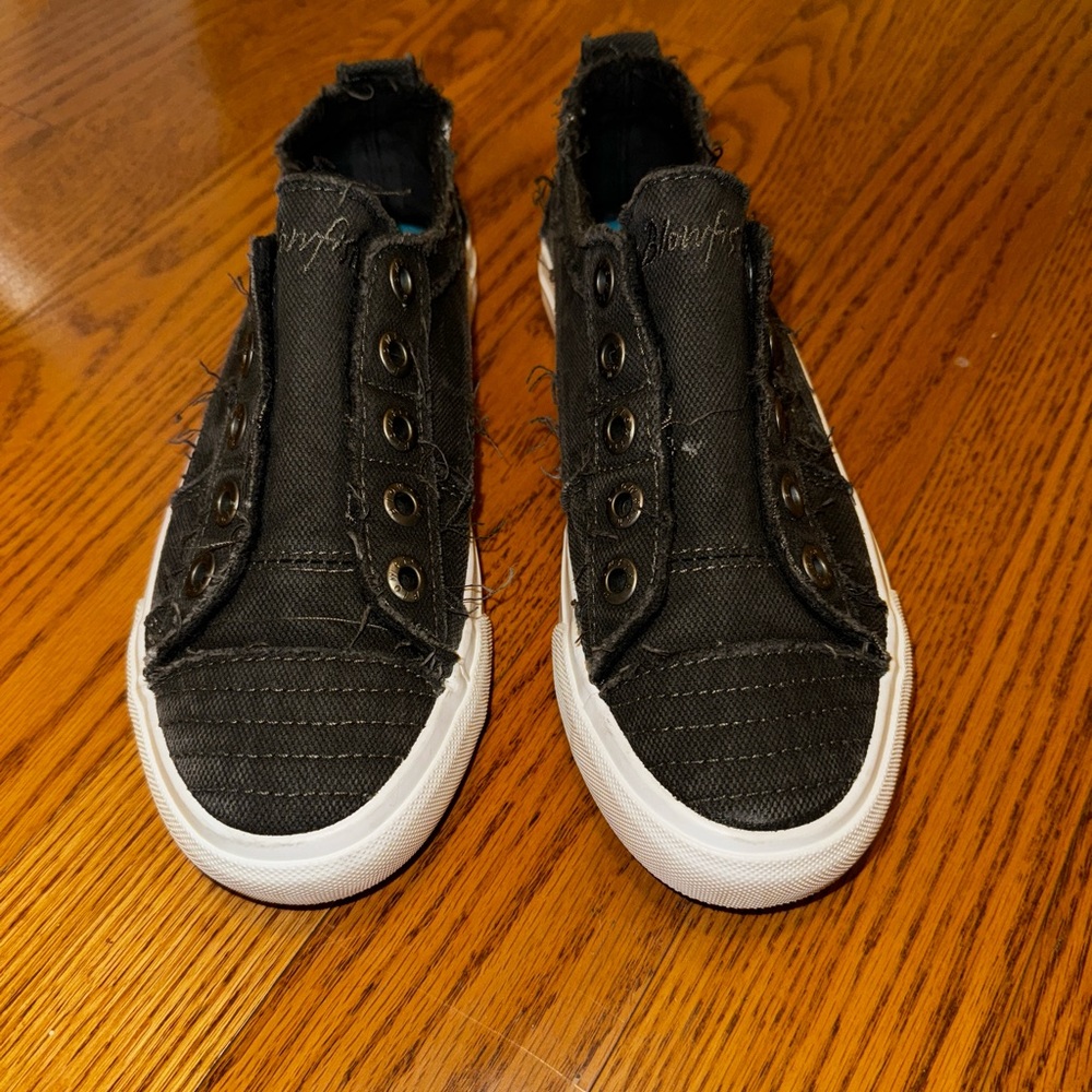 Blacked Smoked Canvas - Blowfish Malibu Play Slip-On Sneaker